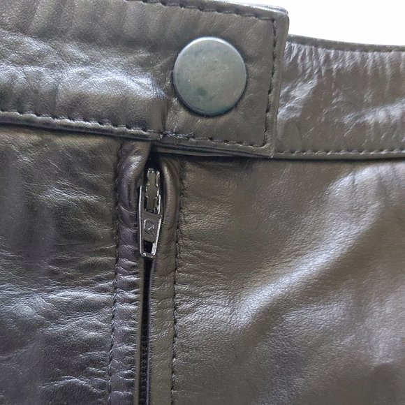 Leather Skirt - Picture 6 of 10
